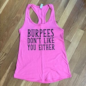 Ideal T Burpees funny shirt tee shirt tank top S